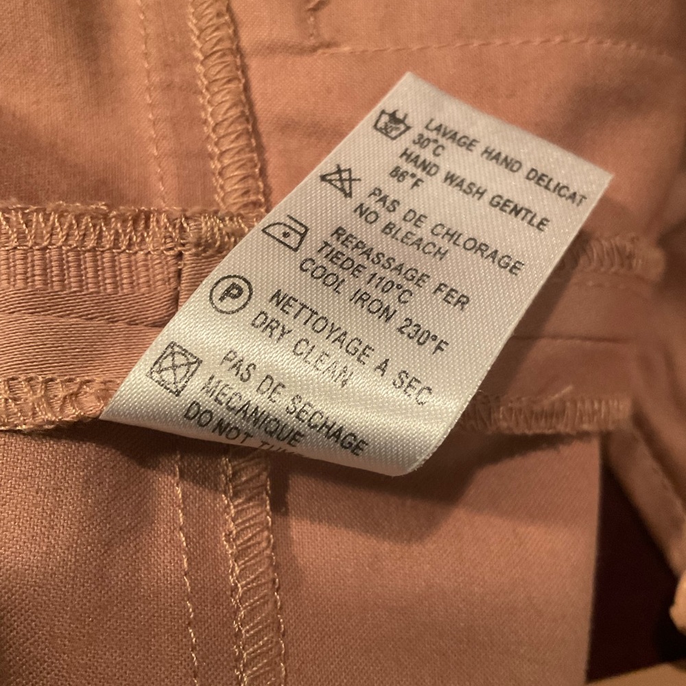 “RODIER” VINTAGE Blush/Salmon Colour Zip Up Knit Sleeved Cotton Blend Jacket. - Picture 11 of 15
